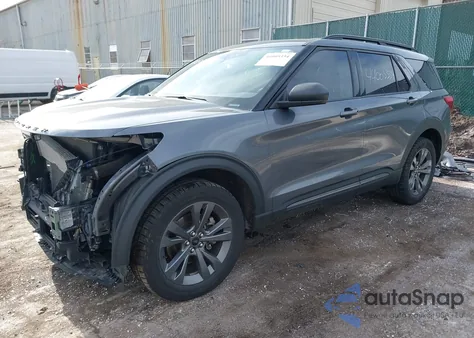 2021 Ford Explorer Xlt из США, поврежденный, VIN 1FMSK8DHXMGA29287